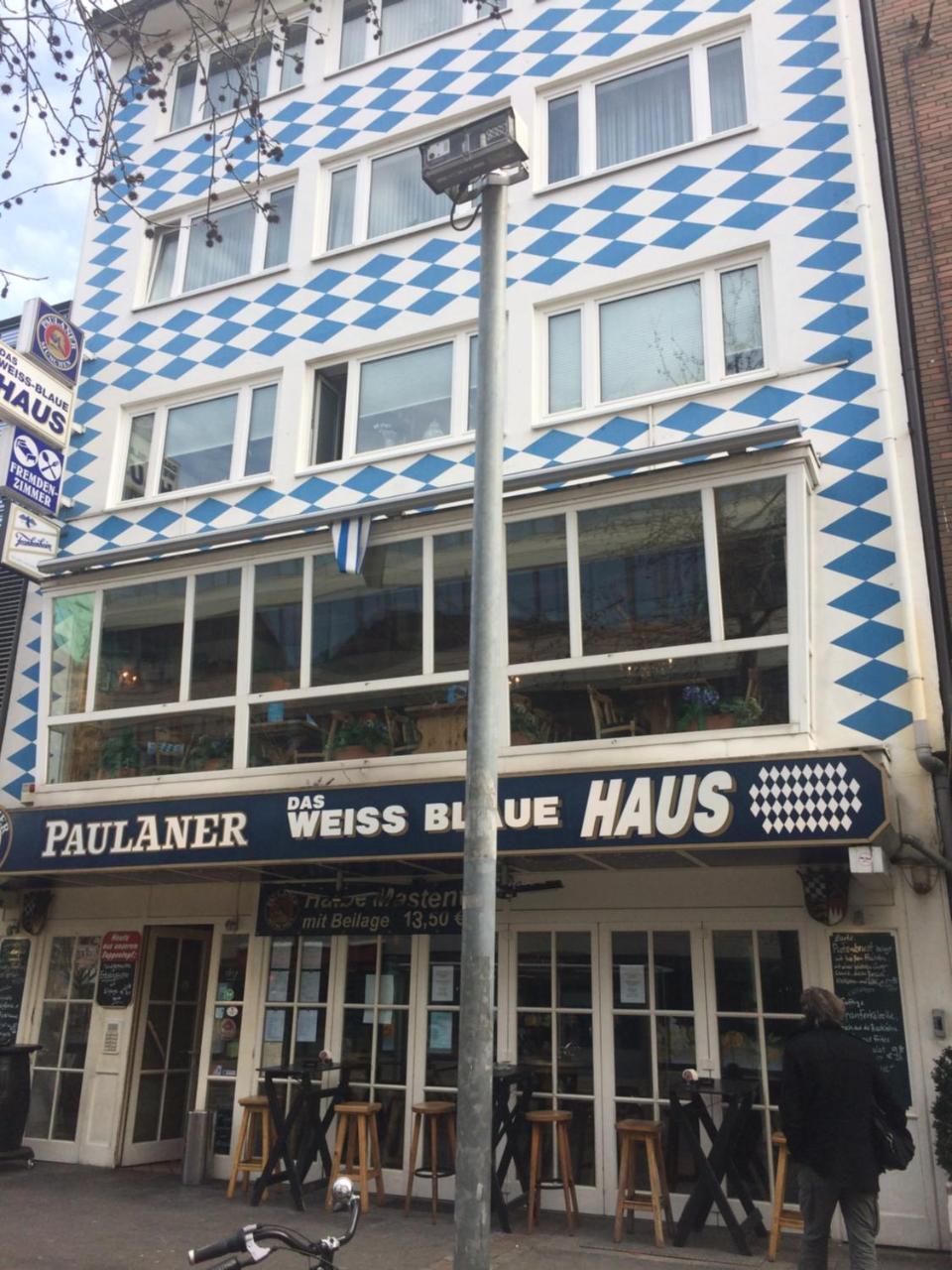 Das Weiss Blaue Haus Hotel Dusseldorf Exterior photo